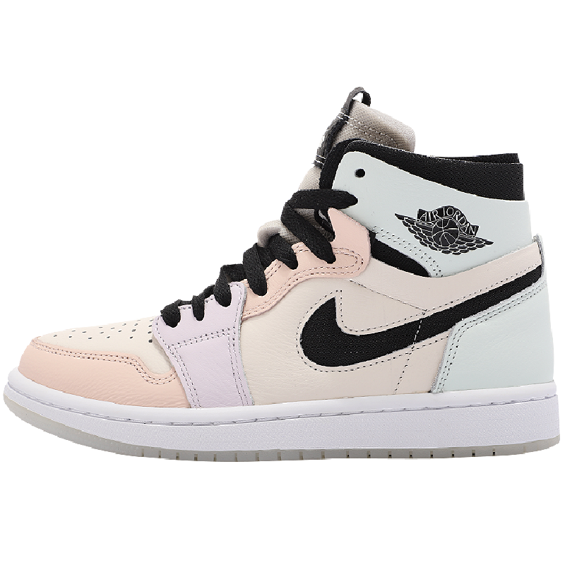 airjordanzoomaj1马卡龙糖果果粉绿紫复活节休闲板鞋