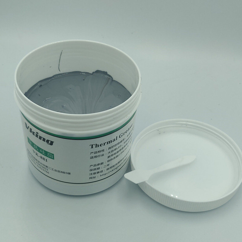 导热硅脂10w60w伟越金科厂家直销led电磁炉导热硅脂