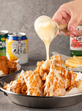 麦基斯奶香芝士酱韩式炸鸡连锁店酱
