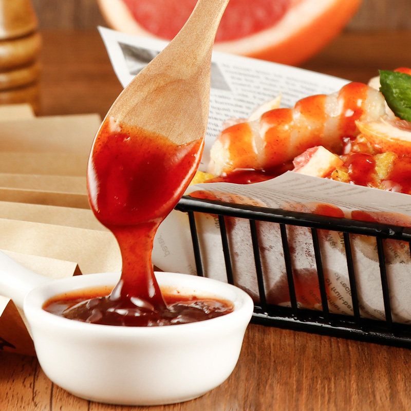 麦基斯柚子炸鸡果酱10kg蘸酱连锁店裹酱专用柚子甜辣韩式炸鸡酱料