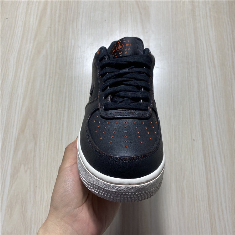 耐克nikeairforce1af1男子黑橙刮刮乐休闲板鞋ck4392001