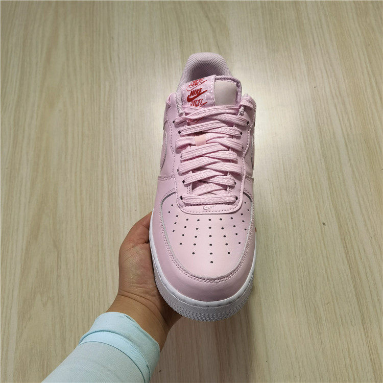 nikeairforce情人节白粉玫瑰af1休闲运动板鞋cu6312600100板鞋