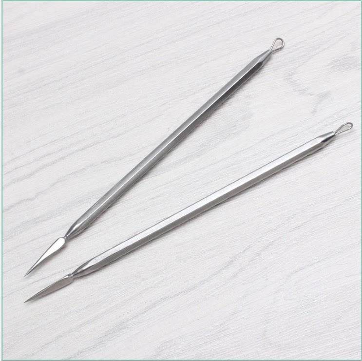 粉刺祛痘三菱针拔美容院工具刺络针挑痘单只玛莉安化妆