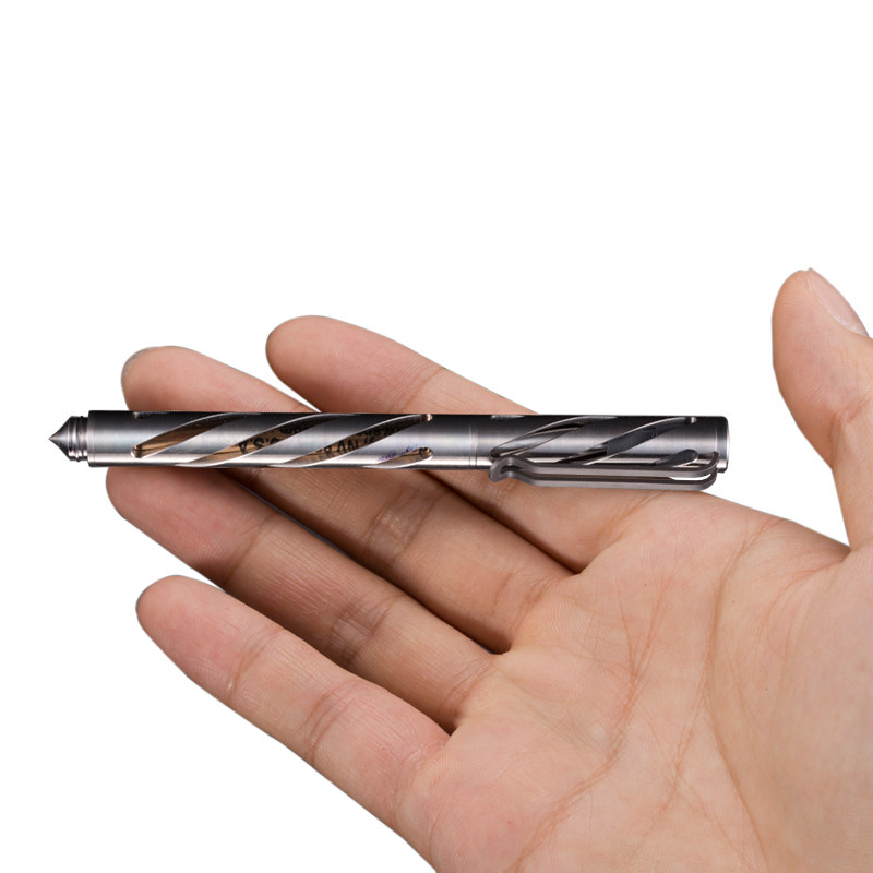 nitecore奈特科尔ntp10钛合金安全笔高硬度个人防护户外破窗锥