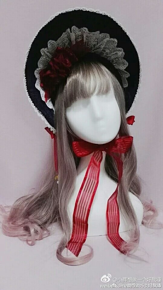 金风玉露工作室lolita花嫁奈特bnt帽子100元包邮lolita洛丽塔