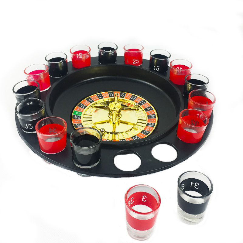转盘俄罗斯喝酒助兴夜店酒吧ktv游戏娱乐道具转盘