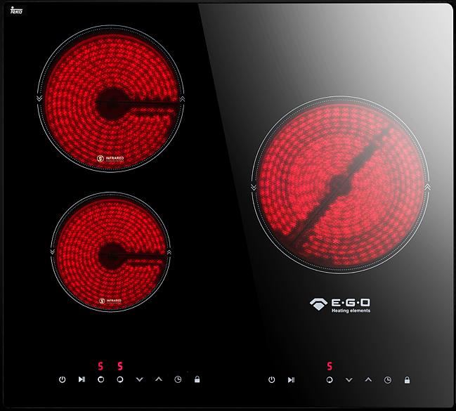 德国新款专柜机芯电陶嵌入式四眼ve德格teka电磁炉