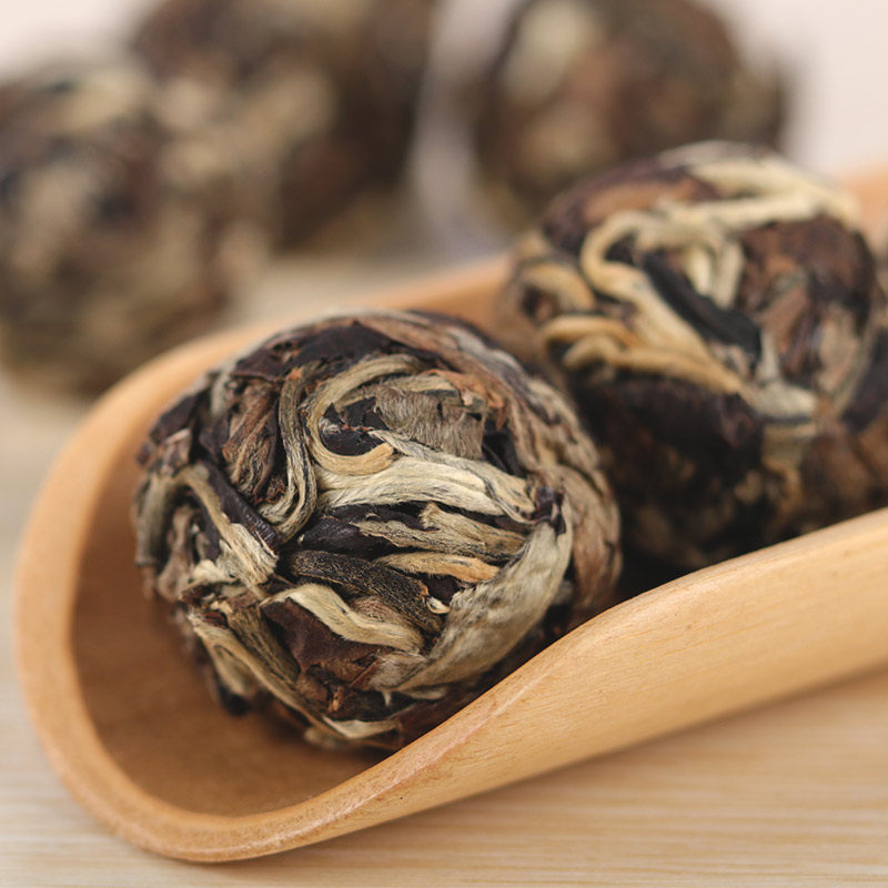 白茶云南茶叶普洱龙珠500g特级野生老树易武普洱