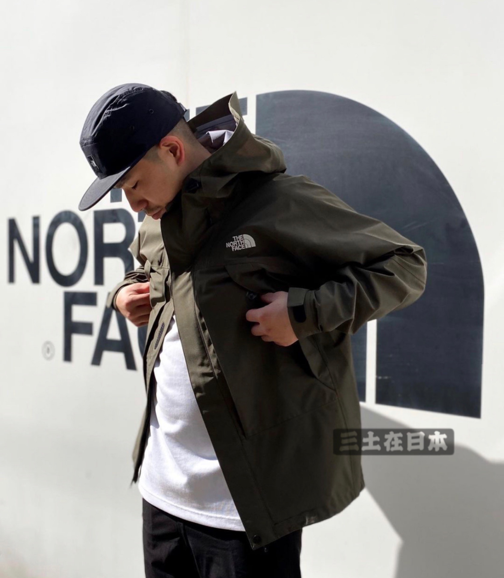 三土在日本 21SS TNF日版北面All Mountain Jacket户外防水冲锋衣