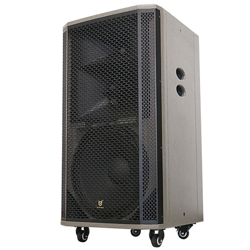 音响贝德勇士15寸三分大功率演出户外低音广场拉杆广场音箱