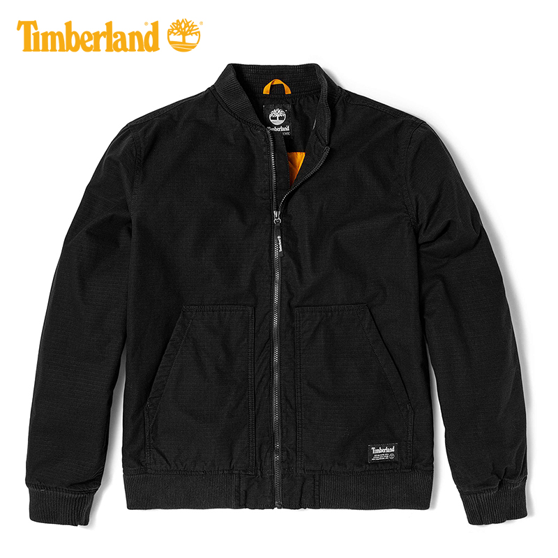 Timberland添柏岚飞行夹克男装2021秋冬户外轻薄夹棉外套潮A22A2