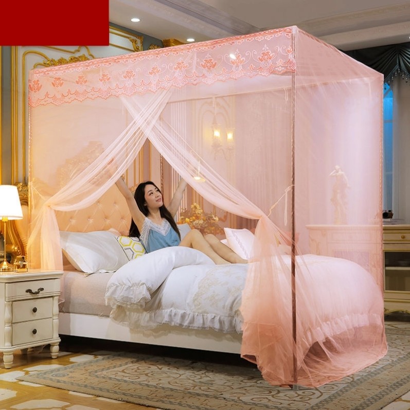 围栏1米大床蚊帐防摔婴儿防止掉床一体式家用蚊帐