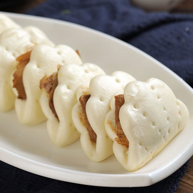 荷叶酒店半成品肉夹馒头夹馍饼光冷冻面食方便包点