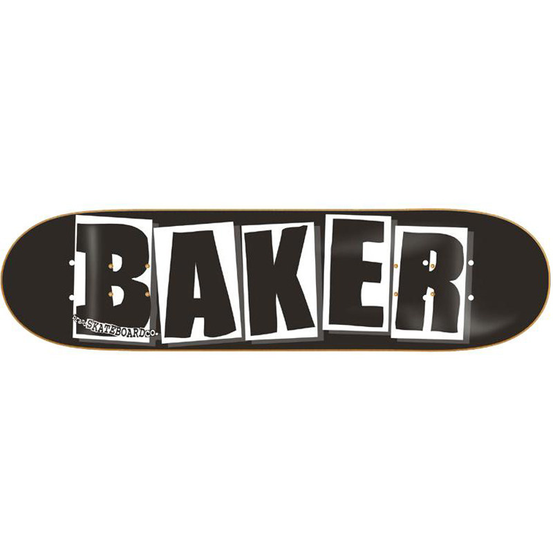 baker美国进口正品加拿大枫木轻薄弹专业动作送砂纸双翘滑板板面-mc