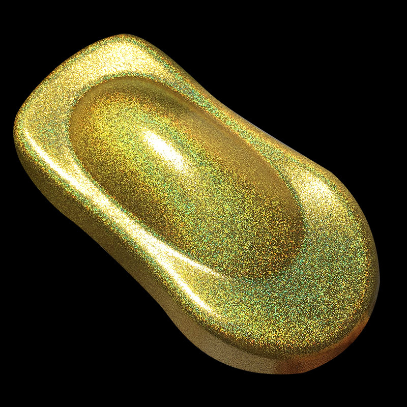 rs溶剂镭射金葱粉汽车喷漆改色手工工艺品油漆红丹粉