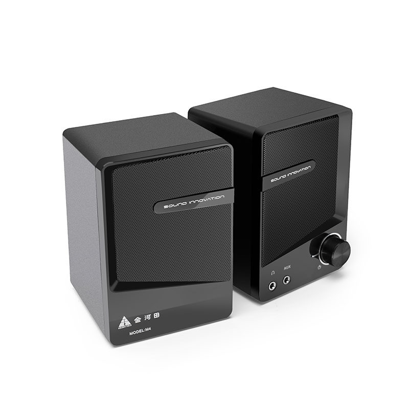 golden field/金河田 电脑音响台式机家用低音炮小音箱一对笔记本usb