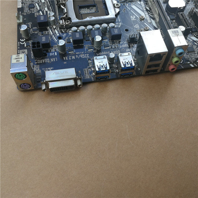 华硕b150m-etm2wow1151针ddr4拆机支持6代7代主板