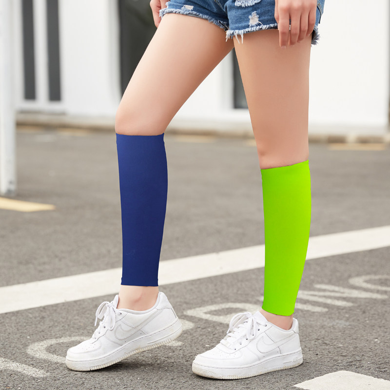 小腿运动篮球护腿马拉松跑步装备护具袜女压缩袖