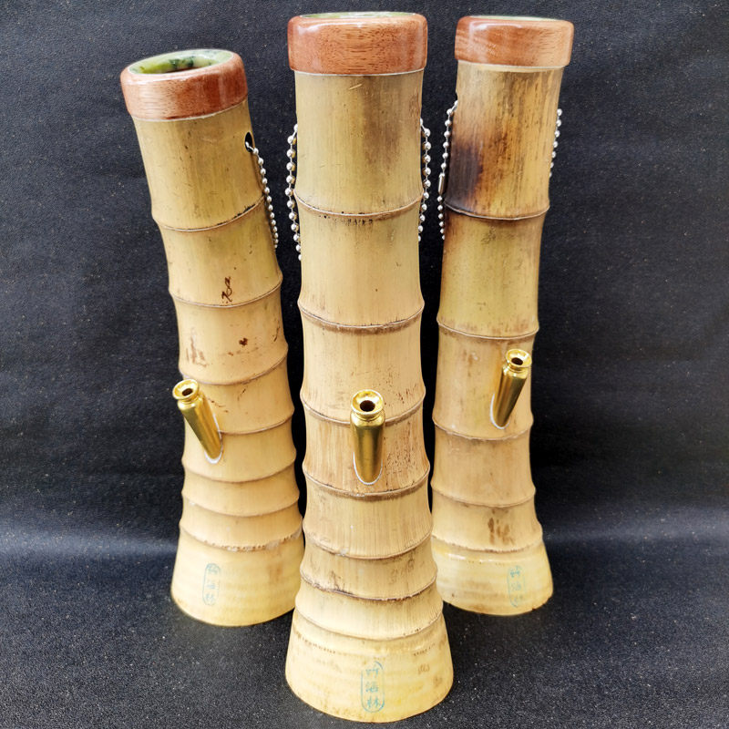 竹制水烟筒高档原竹头天然过滤烟桶大碌竹水烟壶烟斗