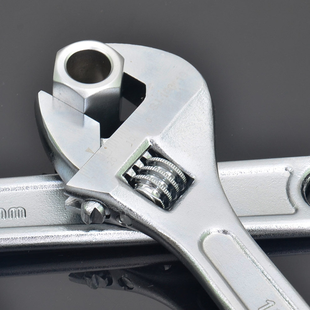 扳手上匠工具开口活动活络多用12寸活口扳子活扳手