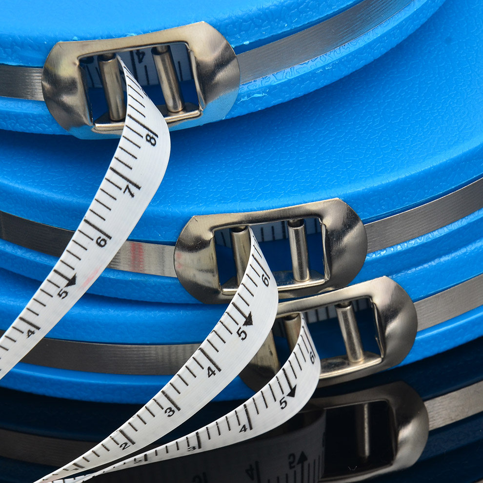 上匠韧性纤维防水卷尺10米20米30米50米软皮卷尺