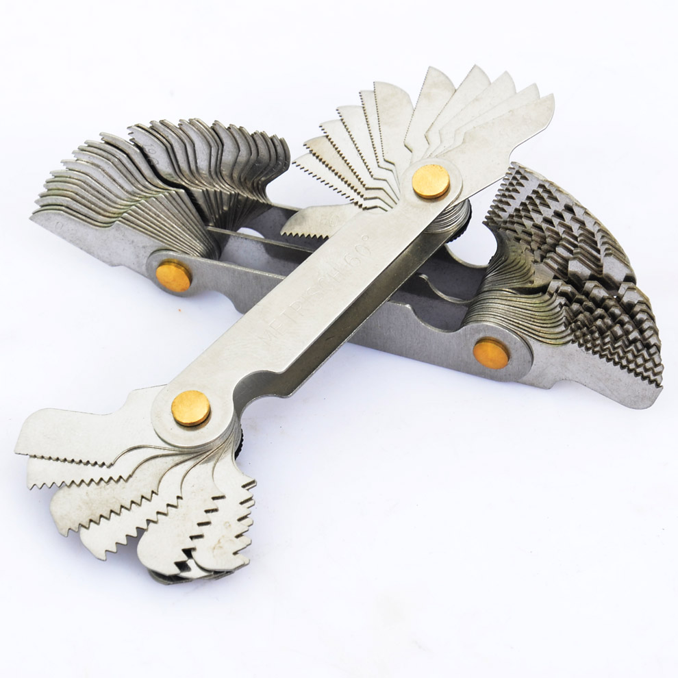 牙规公制牙规英制螺纹样板罗纹样板螺纹规55度60度螺纹规螺纹牙套