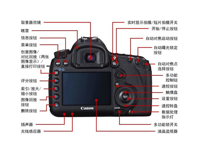 全新佳能 eos 5d mark iii 单机身5d3 5d4 5d2数码全画幅单反相机