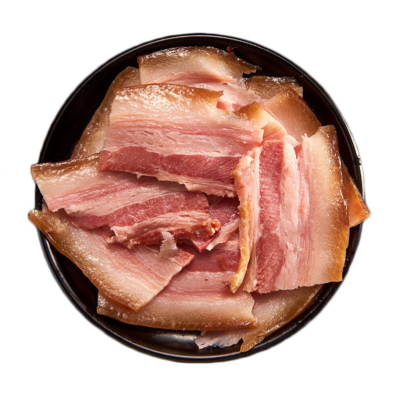 腊肉西北甘肃美食大胡子赛郭娃子陇西农家土猪腌肉