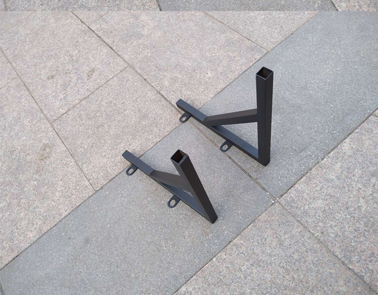 三角支撑烤漆黑色三角架架子置物支撑架支架钉墙花架