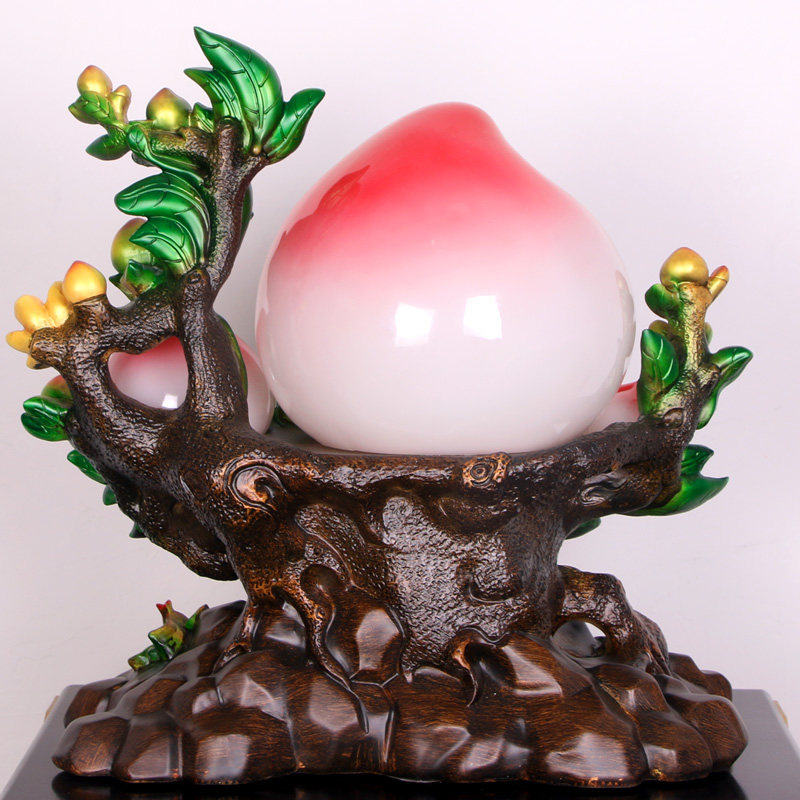 福寿吉祥大寿桃摆件长辈祝寿贺寿6080大寿创意礼品送老人生日礼物