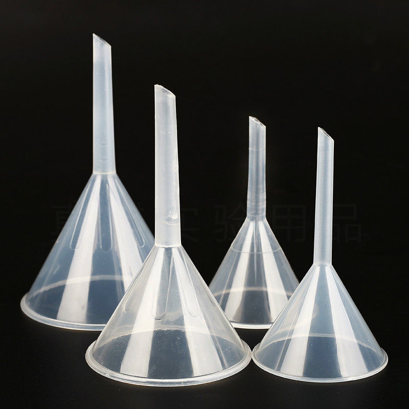 漏斗塑料180mm三角耗材实验用品漏斗