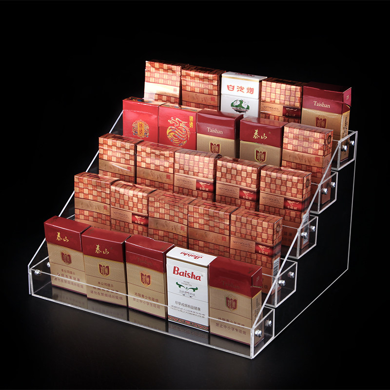 架子超市展示架亚克力香烟便利店烟架售货货架烟柜首饰展示架