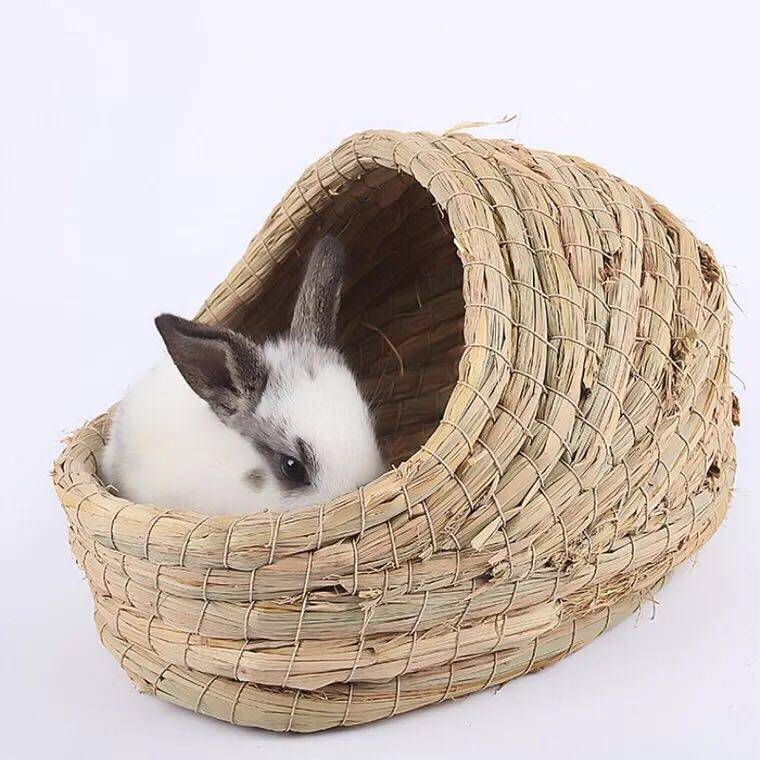 宠物兔兔爱窝物用品兔草莓窝宠物兔窝兔子窝狗窝