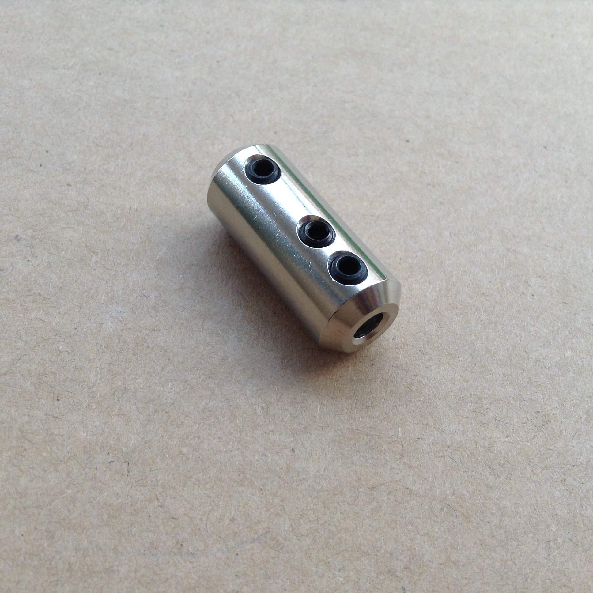 4mm接头5mm电船连联轴器电机直轴电船连接船模