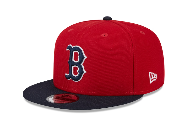 bostonredsox帽子mlb波士顿红袜队newera全封帽子