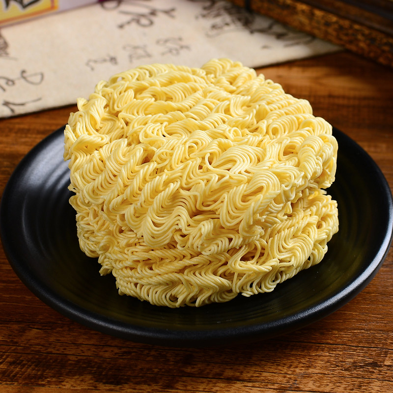 潮汕特产冠丰淮山面速食面方便面非油炸素食面斋面火锅面500g*2袋