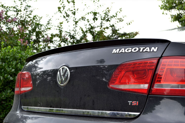 新迈腾尾翼蓝驱原款定风原装位免打孔尾翼