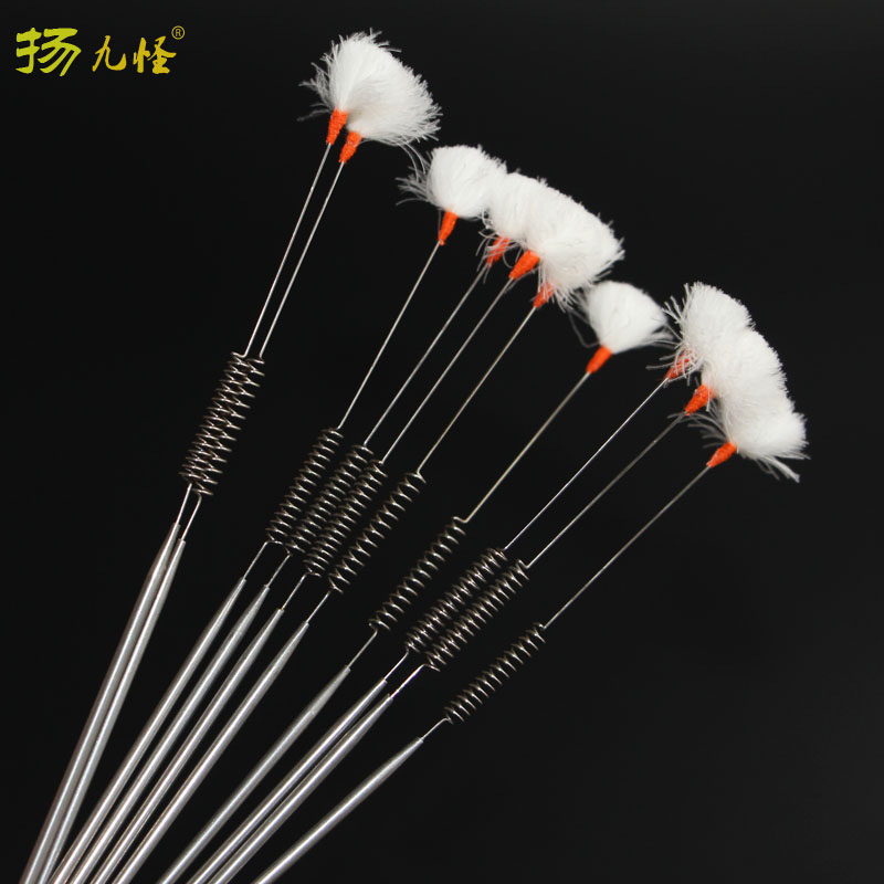专业毛钢管鹅毛弹性弹簧钢管痒痒打掏挠痒挖耳勺耳勺