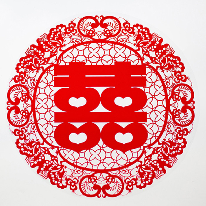 结婚喜字原来有这么多讲究!以前都不知道!