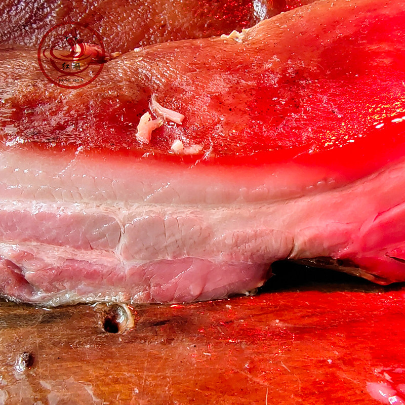 陇西大胡子腊肉甘肃特产小吃农家腌猪肉熏肉花肉猪肉类