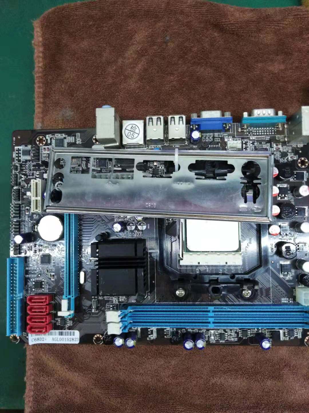 众成泽丰c68d2全新c68c61台式机电脑主板ddr2内存主板