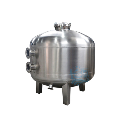 游泳池设备过滤循环沙缸不锈钢砂缸侧出过滤缸阿其安力aquionics