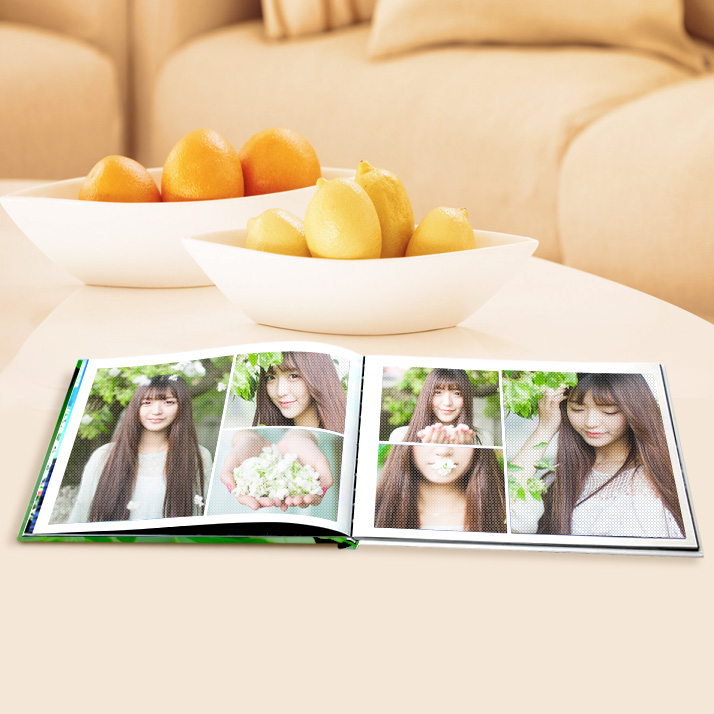 虎彩硬壳横12寸58p照片书定制婚纱照相册制作宝宝个性diy毕业影集