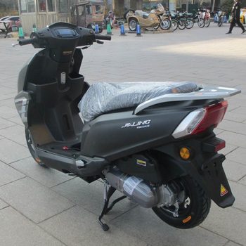 Jialing Yuelai 125 ລົດຈັກແຫ່ງຊາດ IV EFI Scooter Aluminum Wheel Disc Brake LCD Display Tubeless Tire Can Be Licensed