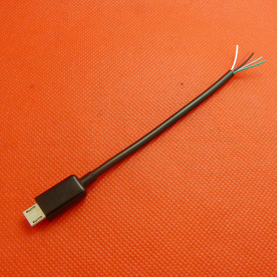 usb芯线micro母头mini数据充电电源线公母延长线连接线