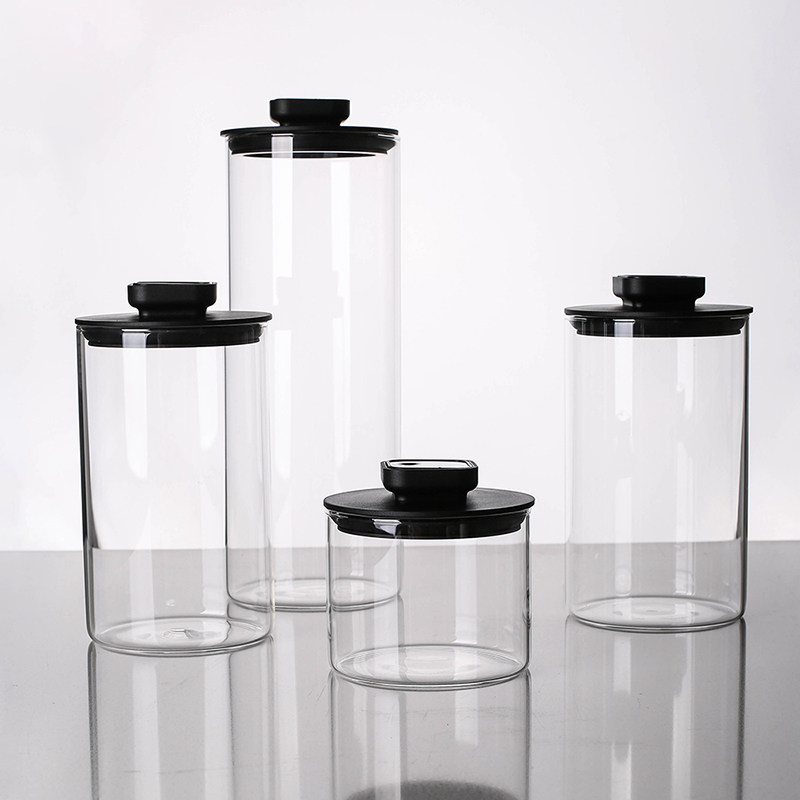 玻璃瓶密封罐子带盖透明蜂蜜瓶五谷杂粮收纳盒食品燕窝分装储物罐