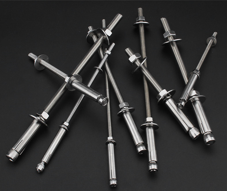 膨胀螺丝不锈钢吊筋加长超长吊顶螺栓膨胀螺丝