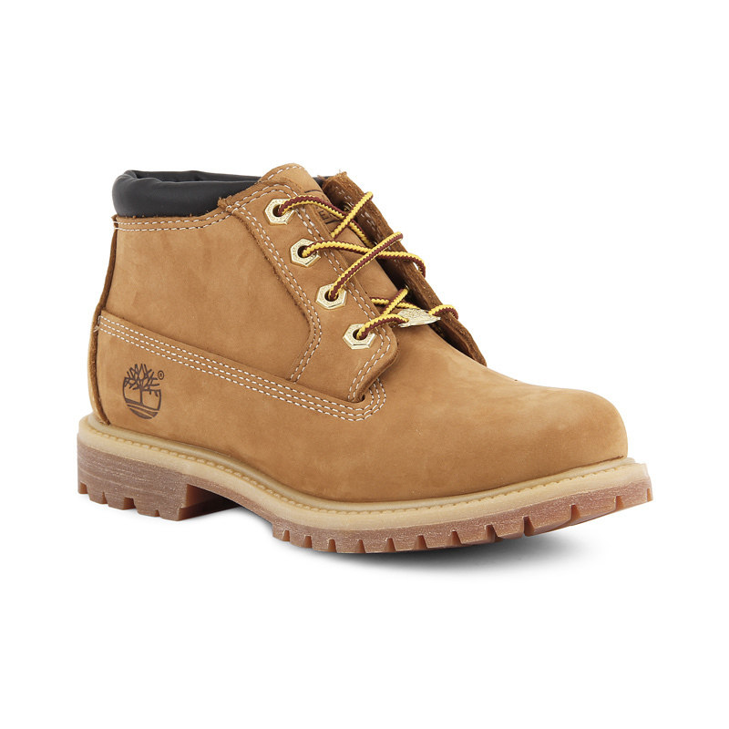 timberland添柏岚正品女鞋真皮女士休闲高帮鞋经典大黄高帮鞋