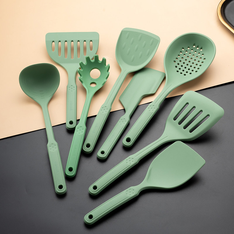 onlycook家用硅胶铲子厨具不粘锅食品品级锅铲汤勺全套勺铲