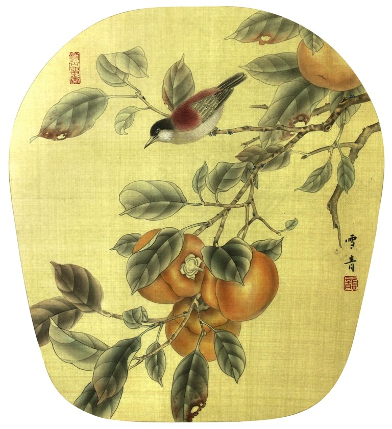 工笔画底稿龚雪青事事如意白描打印稿宣纸国画